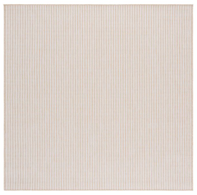 Safavieh Terrace 800 6'-7" x 6'-7" Rug in Beige / Ivory