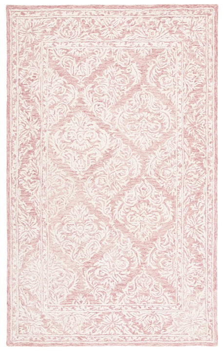 Safavieh Metro 4'-0" x 6'-0" Rug in Pink / Ivory
