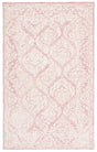 Safavieh Metro 4'-0" x 6'-0" Rug in Pink / Ivory