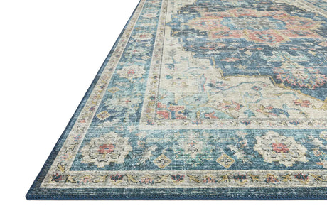 Loloi Skye Sky-12 Ocean/Multi Rugs - rug corner