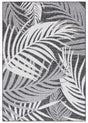Safavieh Beach House 4'-0" x 6'-0" Rug in Charcoal / Ivory