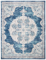 Safavieh Brentwood 10'-0" x 13'-0" Rug in Navy / Ivory