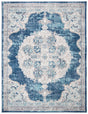 Safavieh Brentwood 10'-0" x 13'-0" Rug in Navy / Ivory
