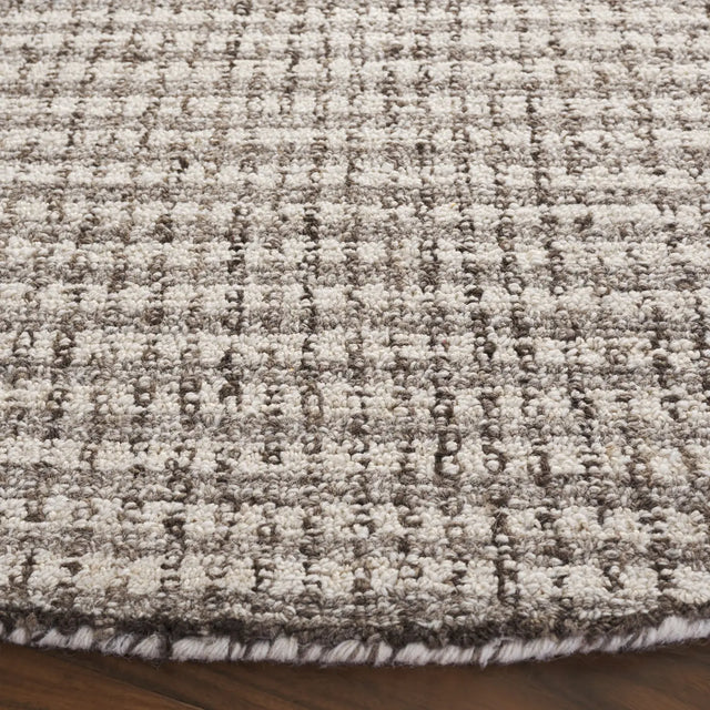 Safavieh Abstract 6'-0" x 6'-0" Rug in Beige / Grey