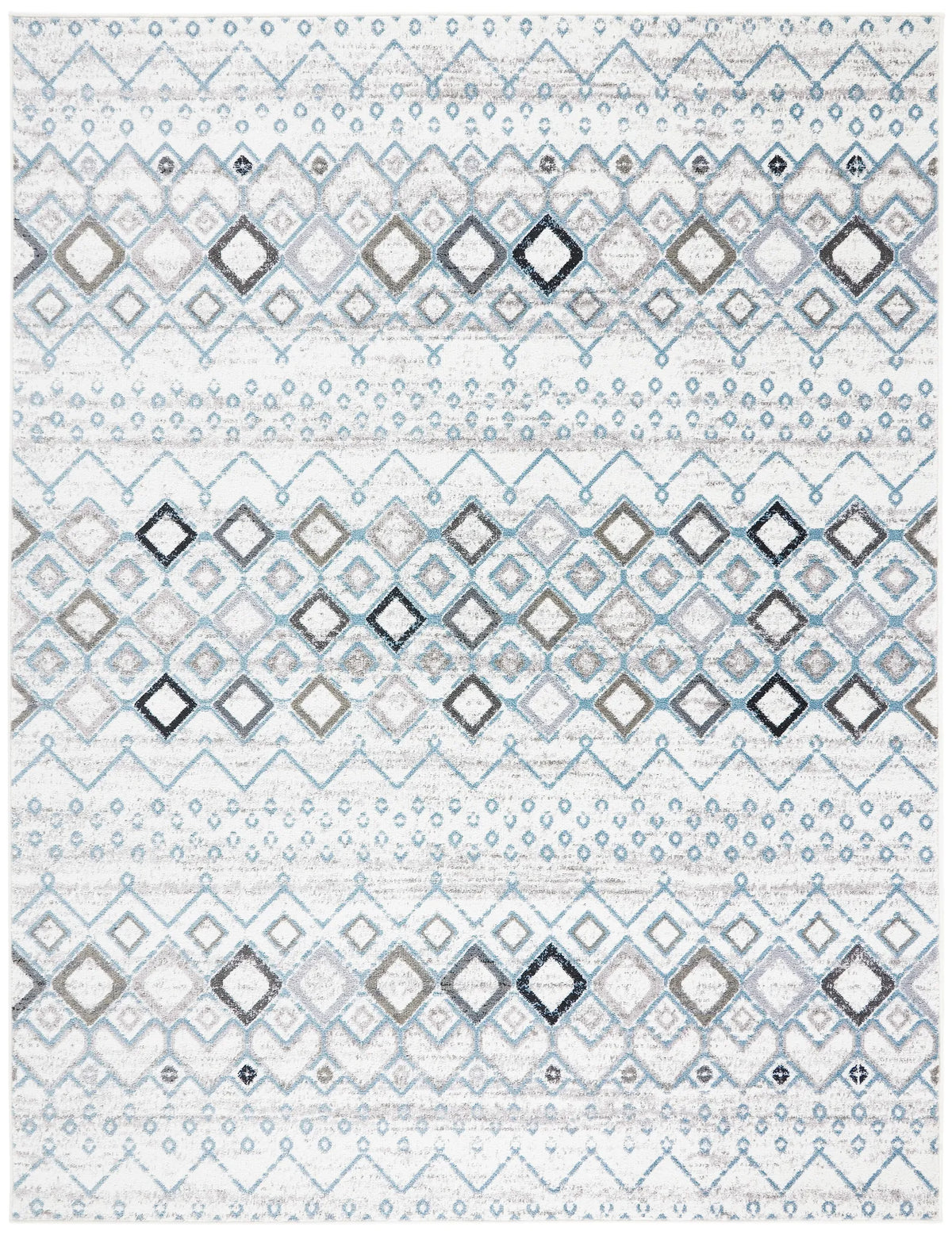 Safavieh Amsterdam 10'-0" x 14'-0" Rug in Ivory / Grey