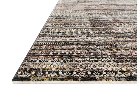 Loloi Theia The-08 Grey/Multi Rug - rug corner