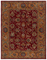Safavieh Classic 9'-6" x 13'-6" Rug in Red / Gold