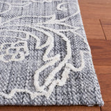 Safavieh Marbella 4'-0" x 6'-0" Rug in Dark Grey / Ivory