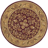 Safavieh Heritage 6'-0" x 6'-0" Rug in Red / Gold