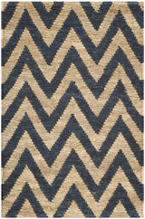 Safavieh Organic 2'-6" x 4'-0" Rug in Blue / Natural