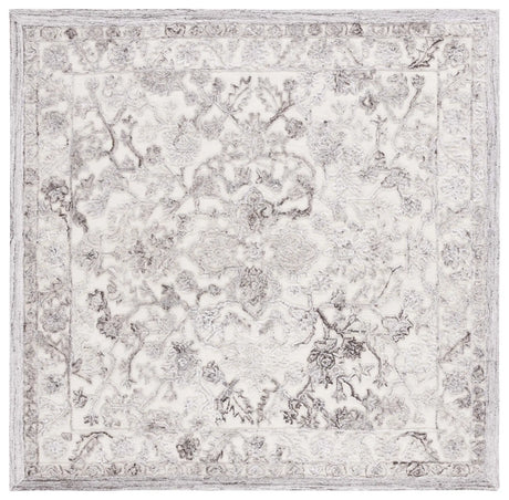 Safavieh Trace 6'-0" x 6'-0" Rug in Brown / Ivory