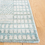 Safavieh Marquee 4'-0" x 6'-0" Rug in Turquoise / Grey