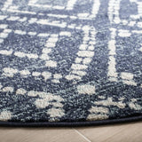 Safavieh Adirondack 6'-0" x 6'-0" Rug in Navy / Ivory