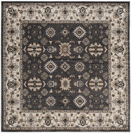 Safavieh Lyndhurst 7'-0" x 7'-0" Rug in Grey / Cream
