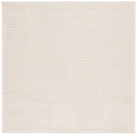 Safavieh Textural 6'-0" x 6'-0" Rug in Ivory