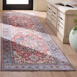 Safavieh Arizona 2'-6" x 8'-0" Rug in Rust / Blue