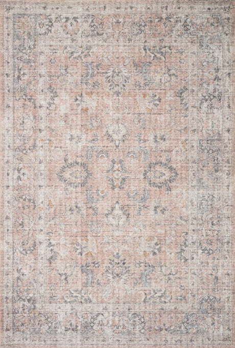 Loloi Skye Sky-01 Blush/Grey Rugs - main flat