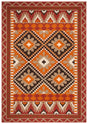 Safavieh Veranda 4'-0" x 5'-7" Rug in Rust / Red