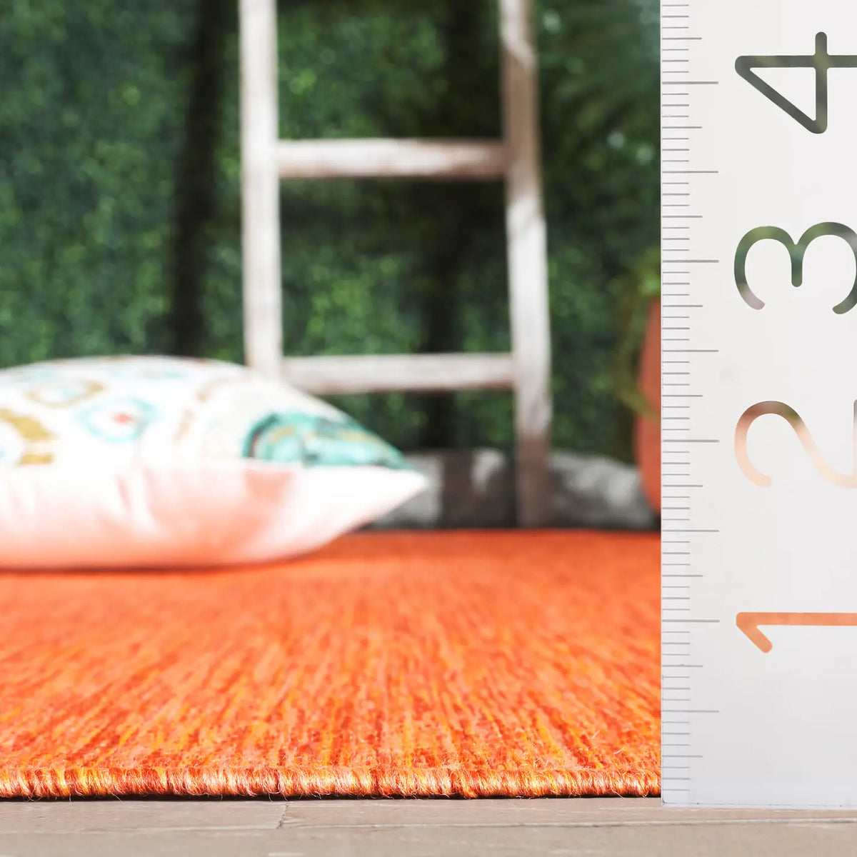 Safavieh Beach House 4'-0" x 6'-0" Rug in Orange