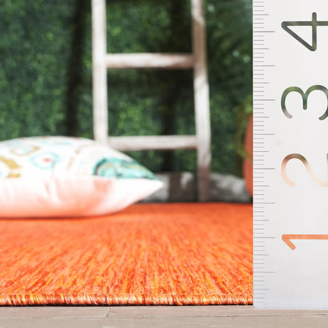 Safavieh Beach House 4'-0" x 6'-0" Rug in Orange
