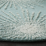 Safavieh Soho 6'-0" x 6'-0" Rug in Light Teal / Multi