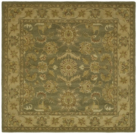 Safavieh Antiquity 6'-0" x 6'-0" Rug in Green / Gold
