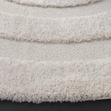 Safavieh Florida Shag 10'-0" x 10'-0" Rug in Creme / Creme
