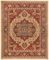 Safavieh Mahal 10'-0" x 14'-0" Rug in Red / Natural