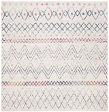 Safavieh Madison 700 6'-7" x 6'-7" Rug in Ivory / Dark Blue