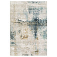 Oriental Weavers Sphinx Cavett CAV03 Blue Rugs - main flat