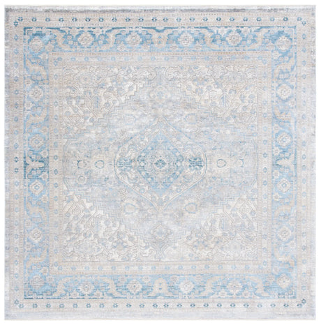 Safavieh Dream 6'-7" x 6'-7" Rug in Grey / Blue