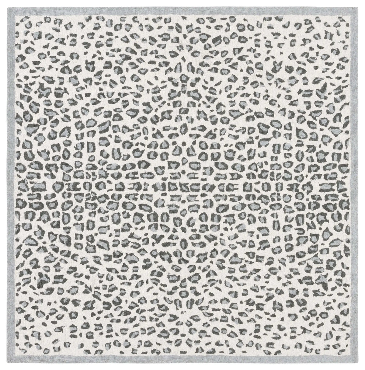 Safavieh Metro 6'-0" x 6'-0" Rug in Grey / Ivory