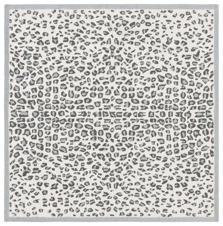 Safavieh Metro 6'-0" x 6'-0" Rug in Grey / Ivory