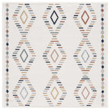 Safavieh Marrakesh 6'-7" x 6'-7" Rug in Ivory / Multi