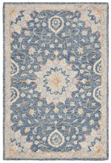 Safavieh Blossom 4'-0" x 6'-0" Rug in Navy / Multi