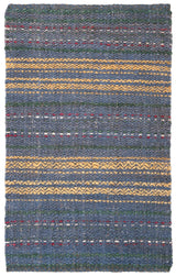 Safavieh Natural Fiber 3'-0" x 5'-0" Rug in Blue / Gold