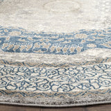 Safavieh Sofia 5'-1" x 5'-1" Rug in Light Grey / Blue