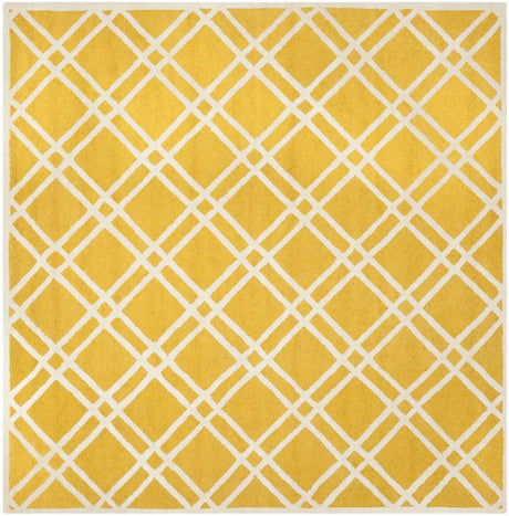 Safavieh Cambridge 8'-0" x 8'-0" Rug in Gold / Ivory
