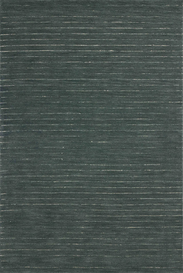 Chris Loves Julia x Loloi Henry HEY-01 Denim / Ivory Rug - main flat