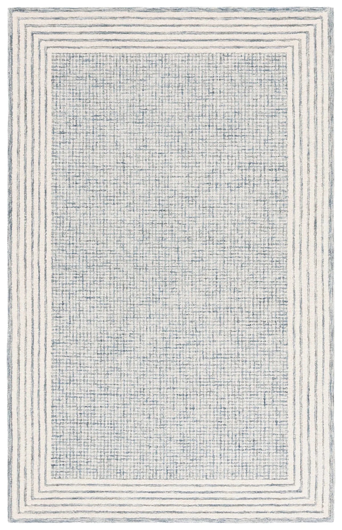 Safavieh Ebony 4'-0" x 6'-0" Rug in Blue / Ivory