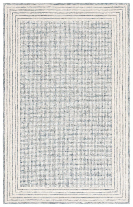 Safavieh Ebony 4'-0" x 6'-0" Rug in Blue / Ivory