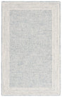 Safavieh Ebony 4'-0" x 6'-0" Rug in Blue / Ivory
