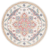 Safavieh Metro 6'-0" x 6'-0" Rug in Ivory / Rust
