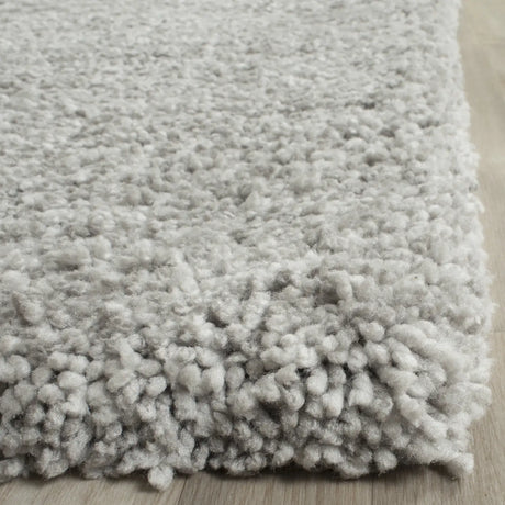Safavieh Ultimate Shag 8'-0" x 10'-0" Rug in Silver / Silver