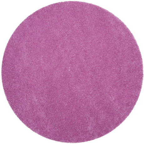 Safavieh Santa Monica Shag 6'-7" x 6'-7" Rug in Pink