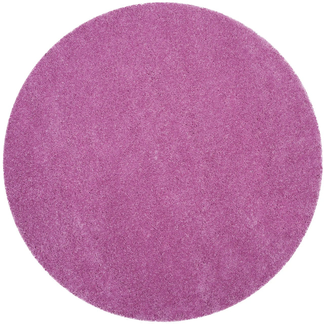 Safavieh Santa Monica Shag 6'-7" x 6'-7" Rug in Pink