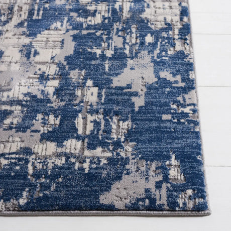 Safavieh Meadow 100 4'-0" x 6'-0" Rug in Ivory Grey / Blue