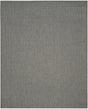 Safavieh Courtyard 10'-0" x 14'-0" Rug in Black / Light Grey