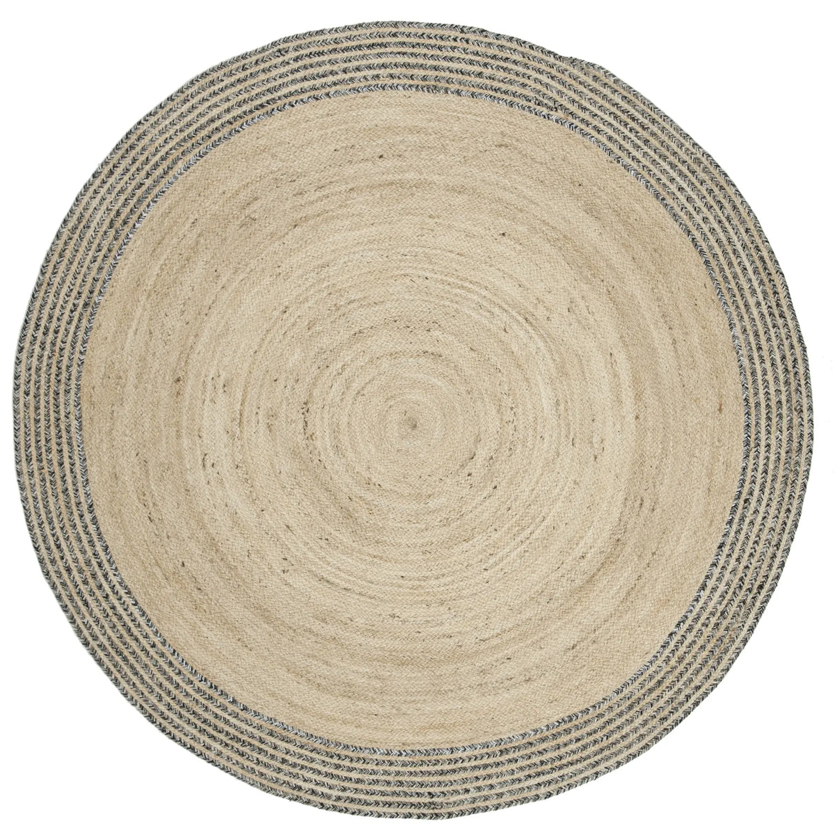 Safavieh Cape Cod 5'-0" x 5'-0" Rug in Ivory / Steel Grey