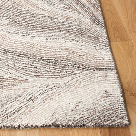 Safavieh Metro 4'-0" x 6'-0" Rug in Ivory / Brown